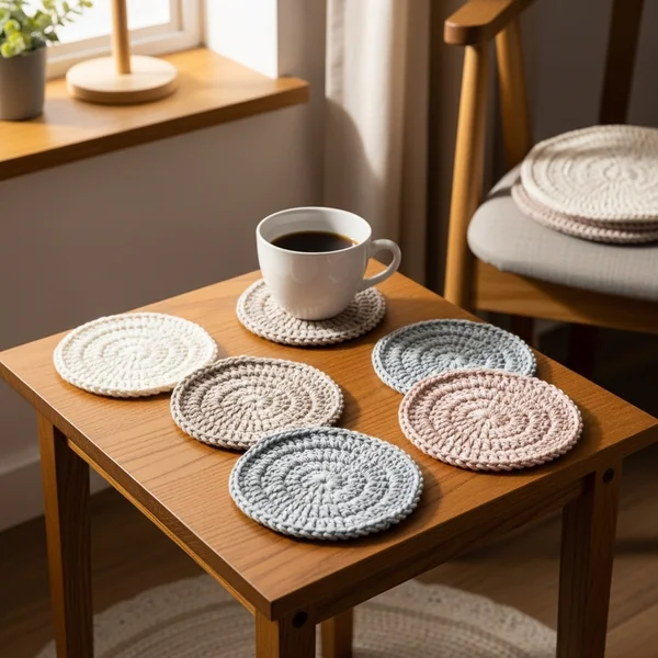 Easy Crochet Coasters