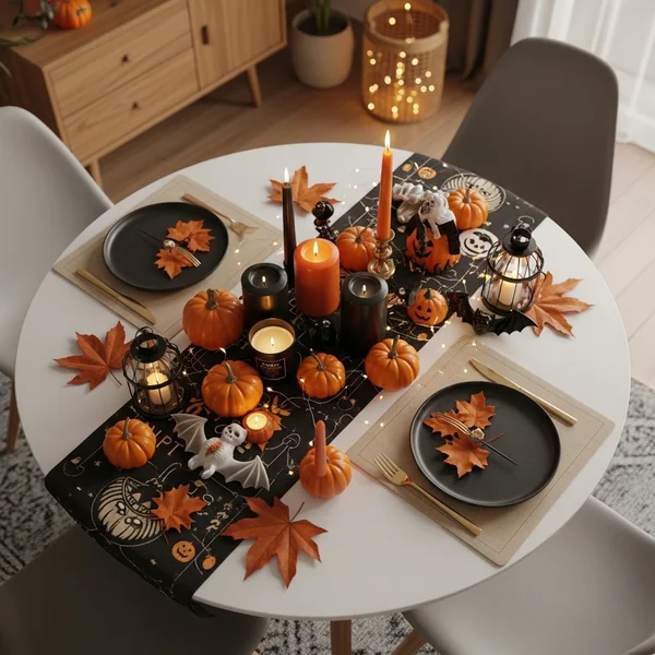 Spooky Chic Halloween Table