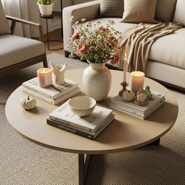 Layered Living Room Coffee Table