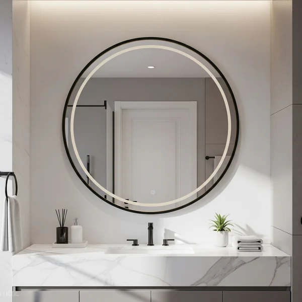 Bathroom Vanity Round Mirror