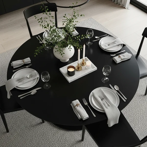 Modern Elegant Dining Centerpiece