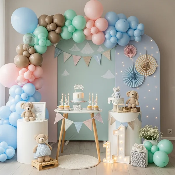 First Birthday Celebration Setup