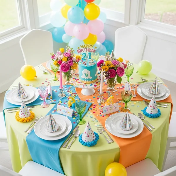 Fun & Festive Birthday Table