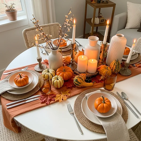 Warm & Cozy Fall Table