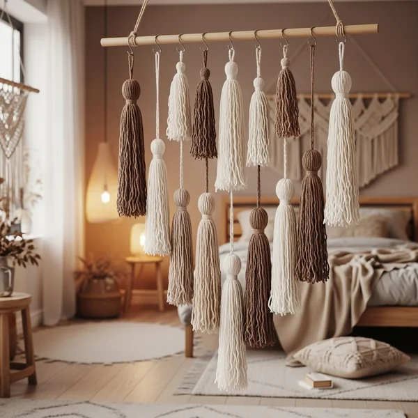 Crochet Hanging Tassels