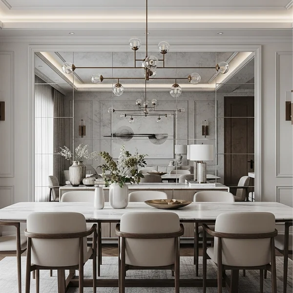 Statement Mirror Wall