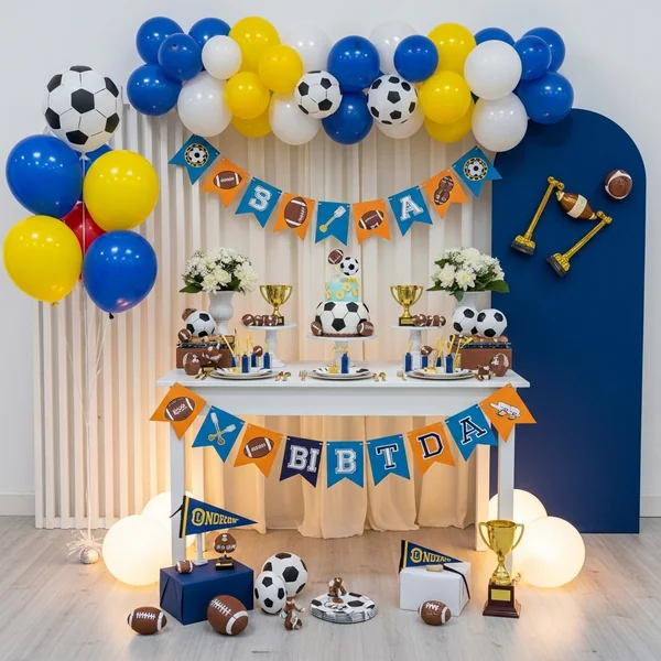 Sports-Themed Birthday Party