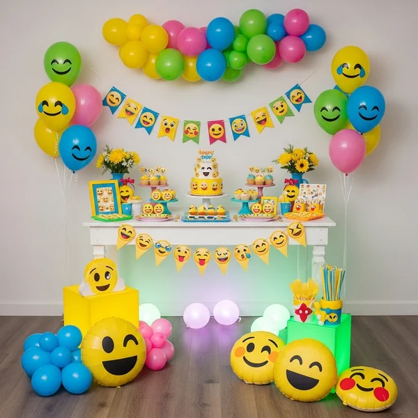 Emoji-Themed Birthday Party
