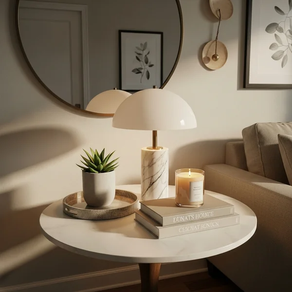 Stylish Entry & Side Table Styling