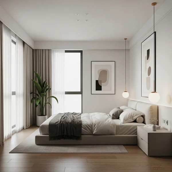 Minimalist Modern Bedroom