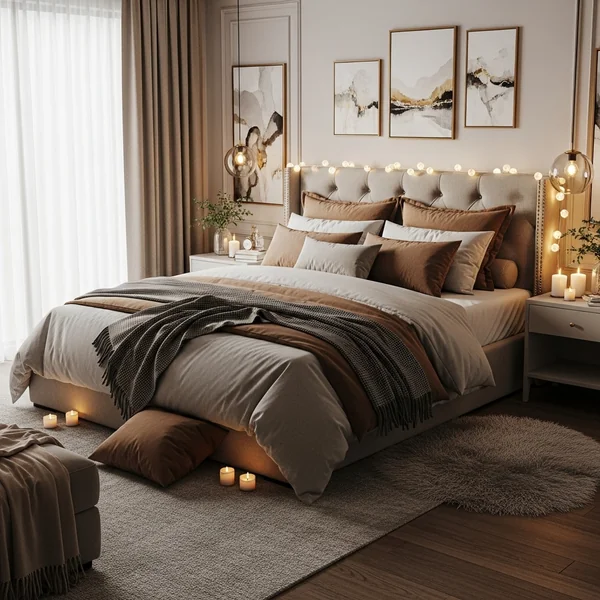 Romantic Cozy Bedroom for Couples