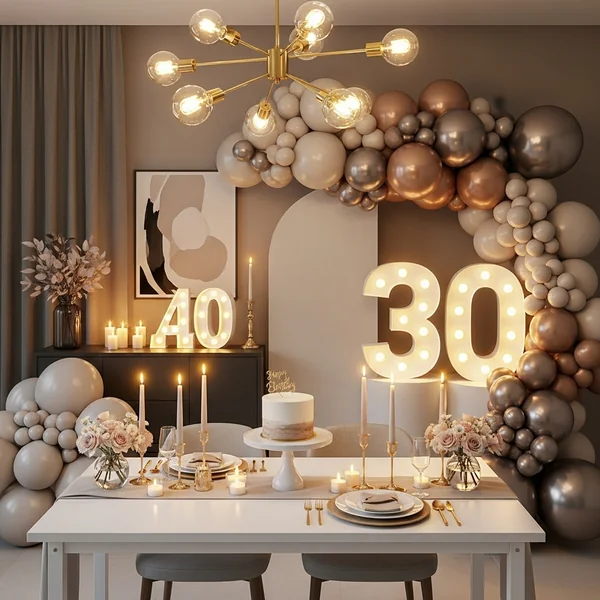 Chic 30th Birthday Celebration