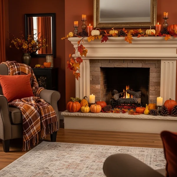 Autumn Harvest Mantle