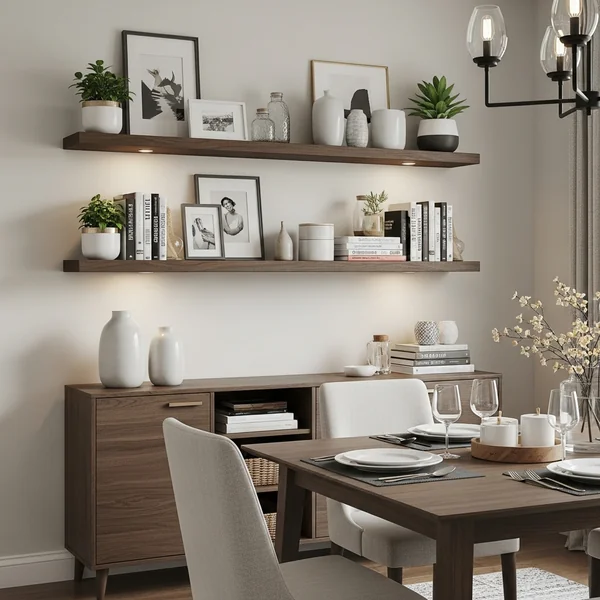 Decorative Shelving Display
