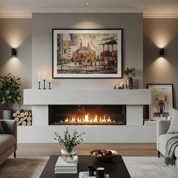 Art-Focused Mantle