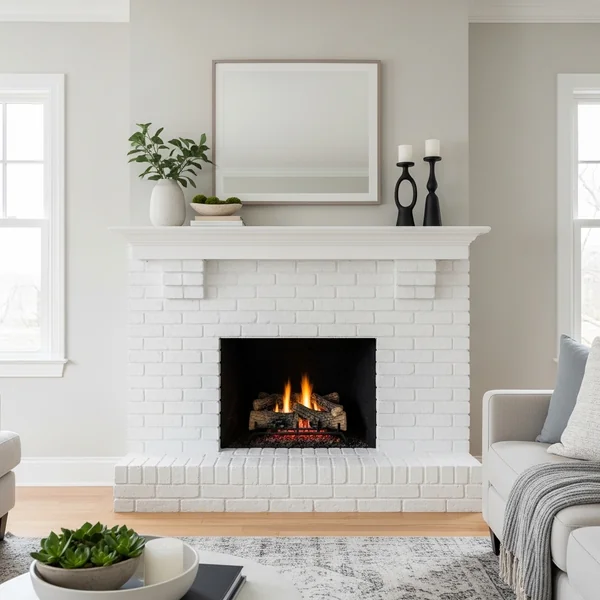 White Brick Elegance