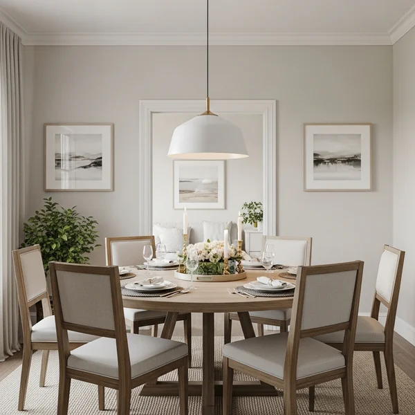 Round Table Dining Elegance