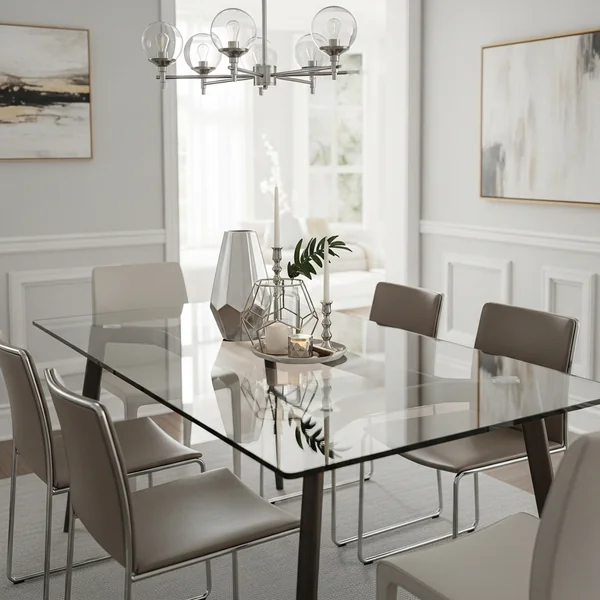 Modern Glass Dining Table