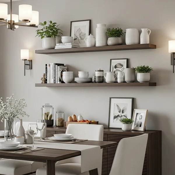 Floating Shelves for Decor & Storage