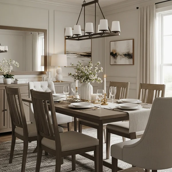 Versatile All-Season Dining Room