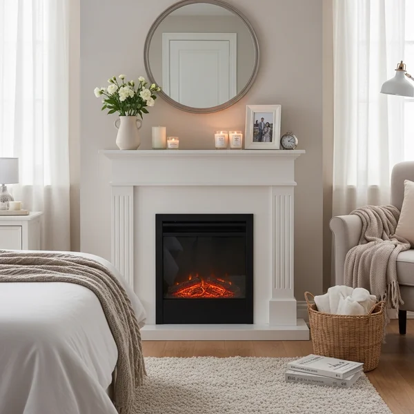 Intimate Bedroom Fireplace