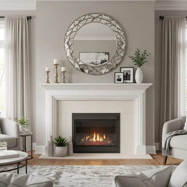 Mirror Above the Mantle