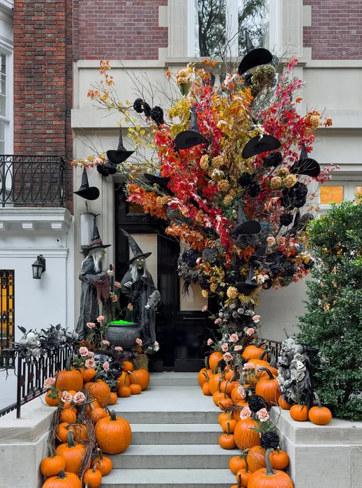 Dramatic Witch Entrance Decor