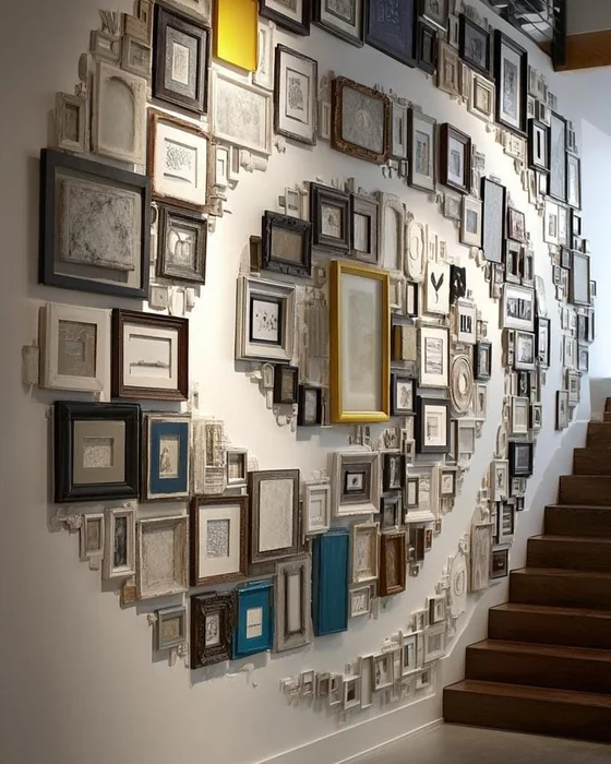 Circular Frame Gallery Wall Art