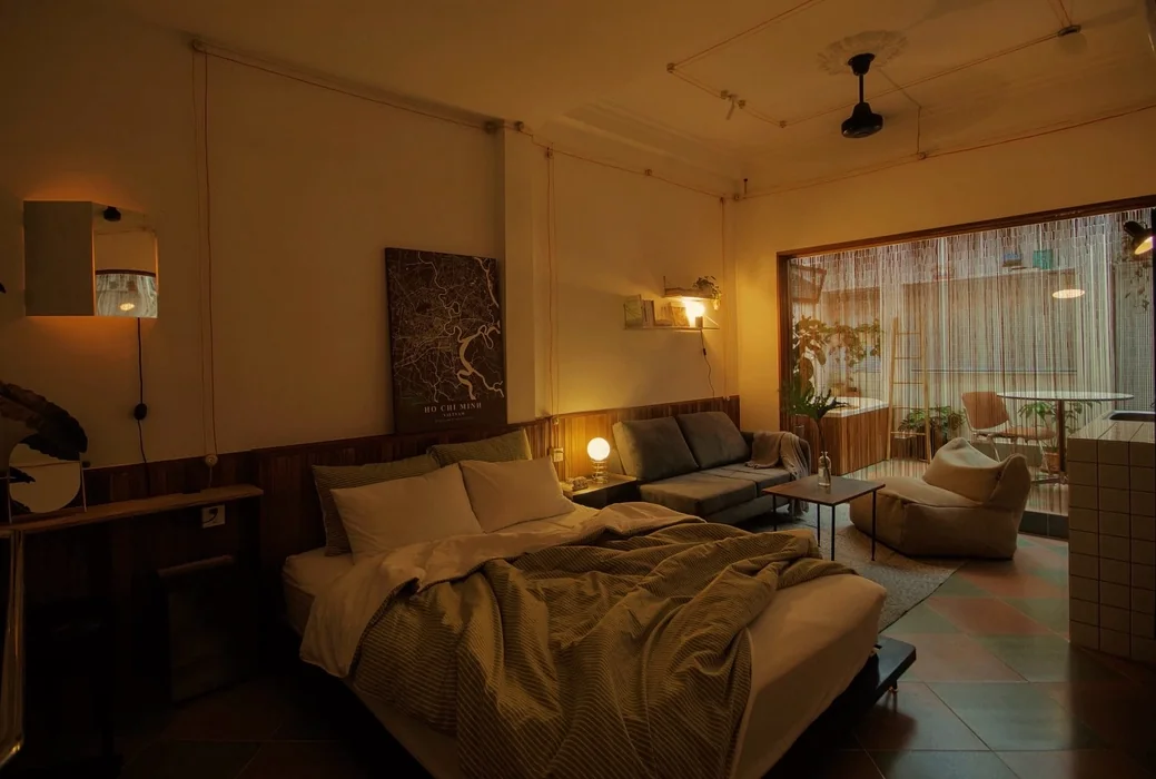 Moody Amber Studio Airbnb