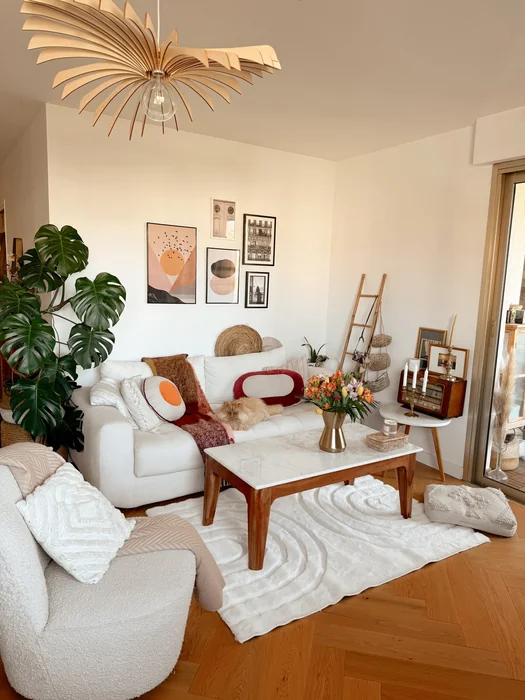 Boho Living Room Coffee Table