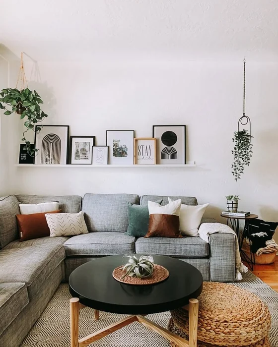 Minimalist Picture Ledge Wall