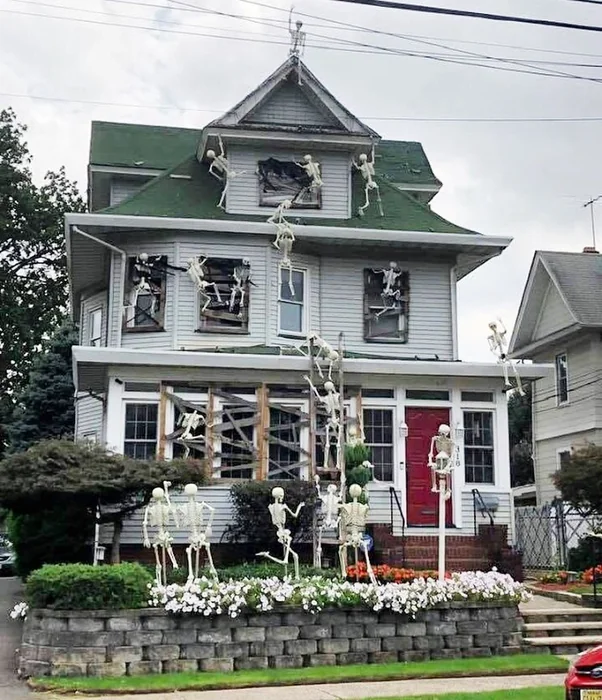 Skeleton Takeover House Exterior