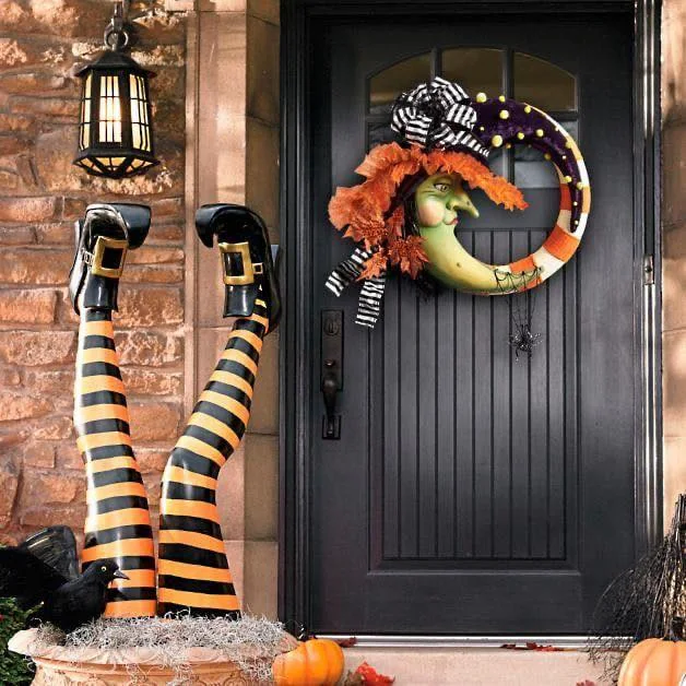 Witch Trio Yard Halloween Decor