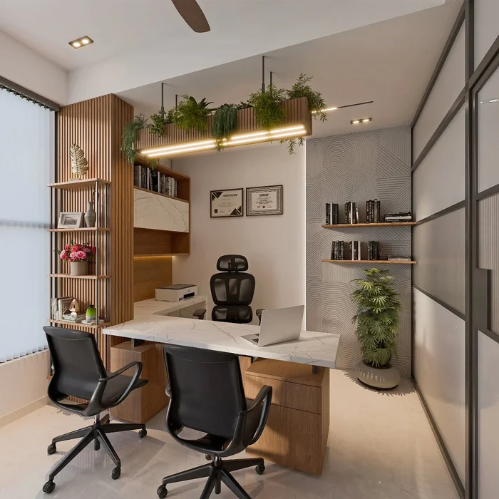 Modern Biophilic Office