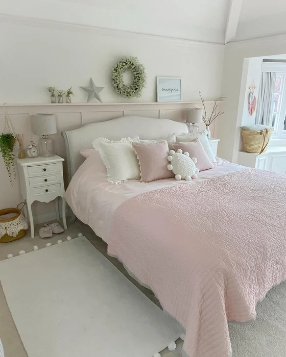 Soft Blush Farmhouse Bedroom