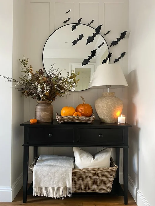 Halloween Entryway Console Decor
